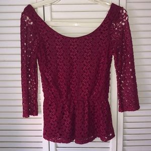 Lace blouse